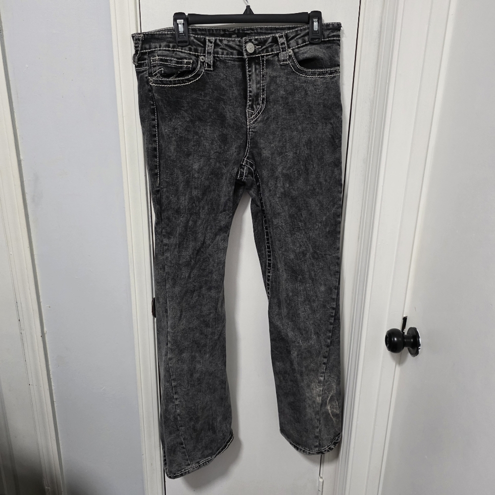 True Religion Joey Low Rise Flare Jeans Size 32